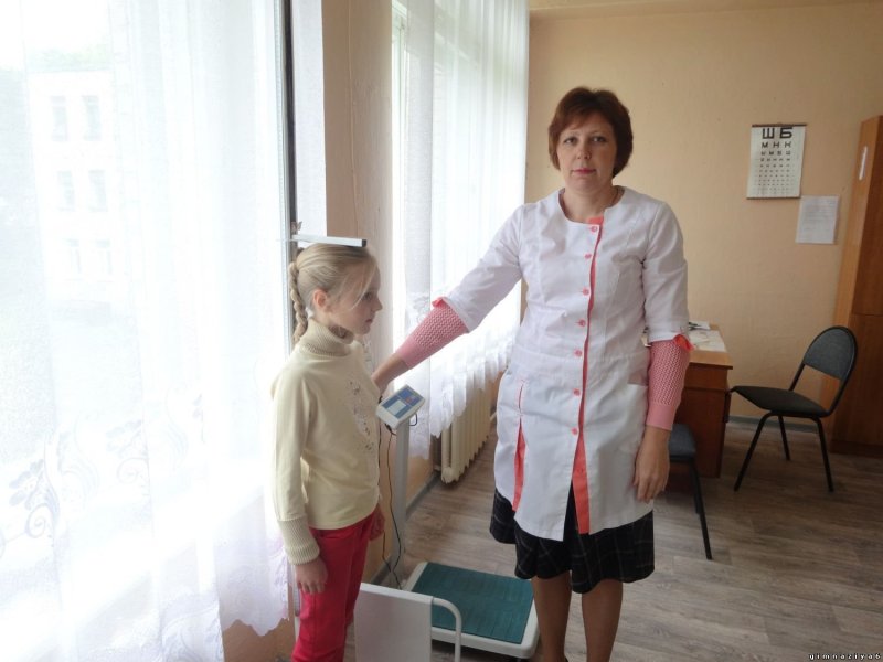 Медработник в детском саду
