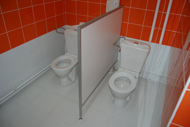 Перегородки между унитазами