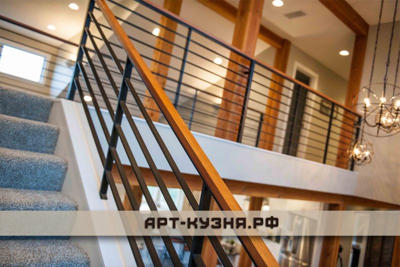 Лестница dvuxmarshevaya Loft
