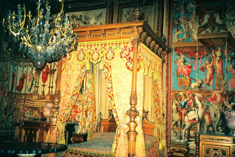 Спальня императрицы дворец Фонтенбло