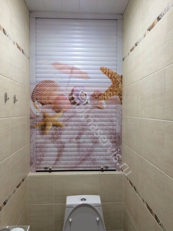 Рольшторы в туалет