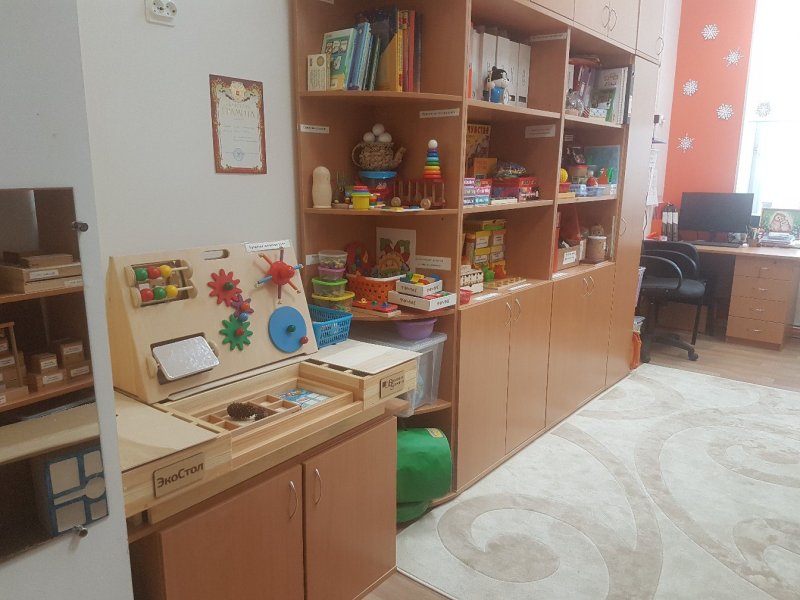 Шкаф в кабинет логопеда