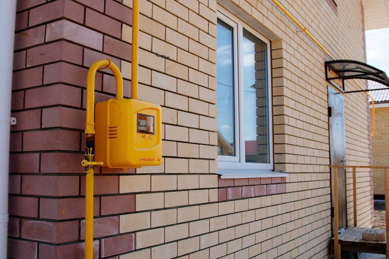 Подвод газа в частный дом