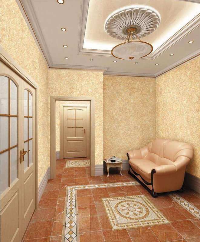 Потолок в холле
