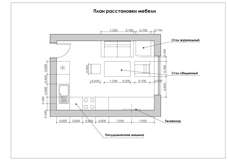 План расстановки мебели (59 фото)
