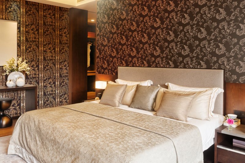 Обои флизелиновые палитра Marrakech черные pl71543-45 1.06 м