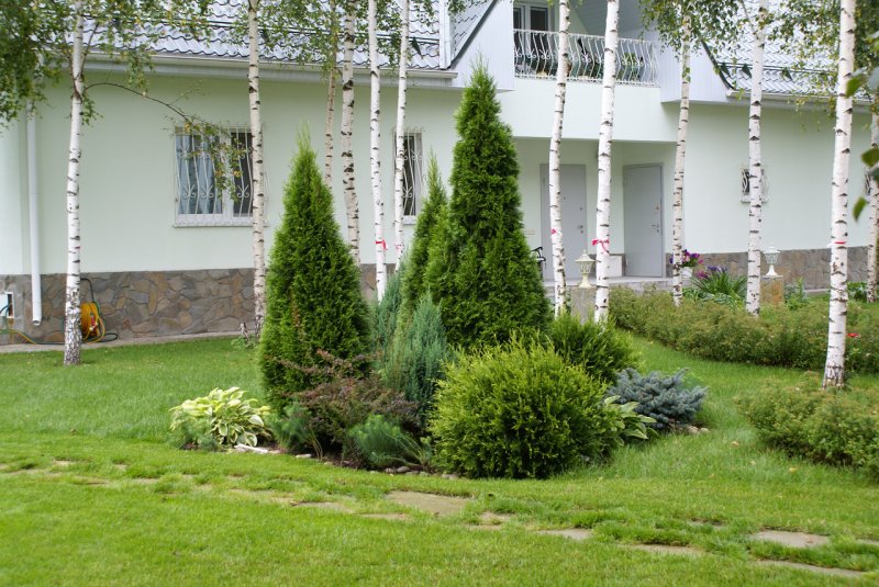 Палисадник перед домом Англия