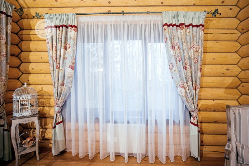 Гардины на дачу