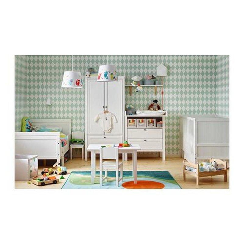 Кровать ikea Sundvik перекраска