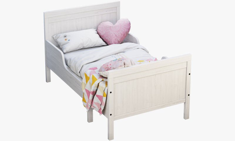 Кровать ikea СУНДВИК перекраска