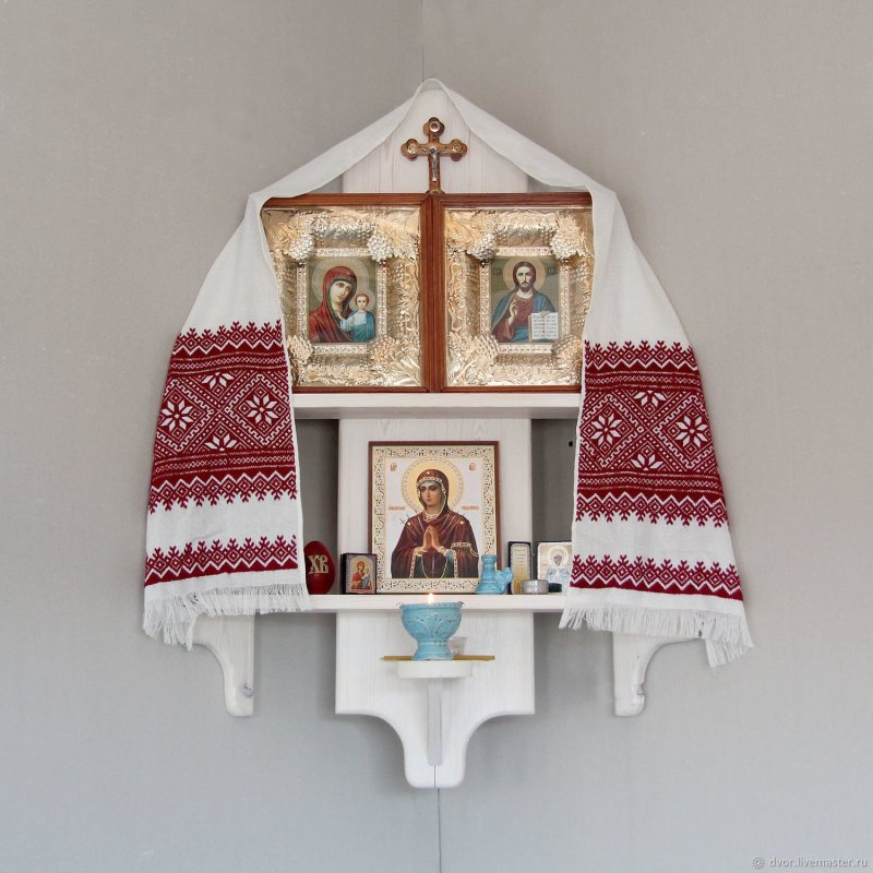 Старообрядческий домашний иконостас
