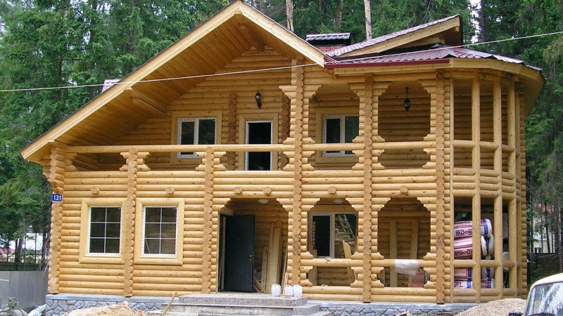 Дом из калиброванного бруса