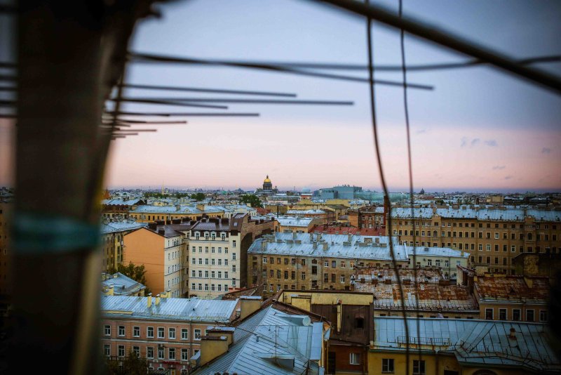 Вид из окна СПБ