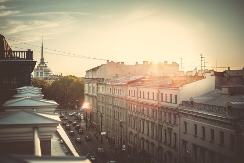 Вид из окна СПБ