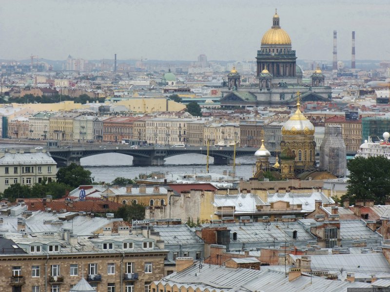 Крыши Васильевского острова