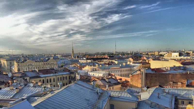 Санкт-Петербург вид с крыши