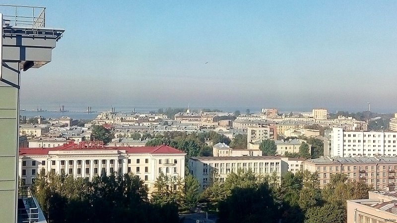 Вид из окна СПБ