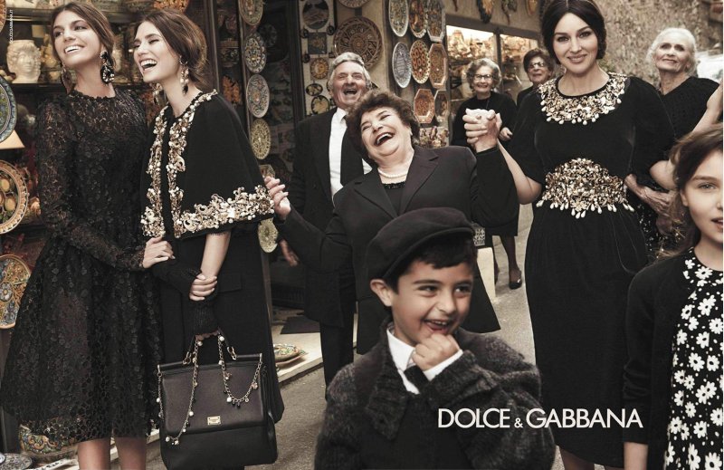 Коллекция Дольче Габбана DG Family