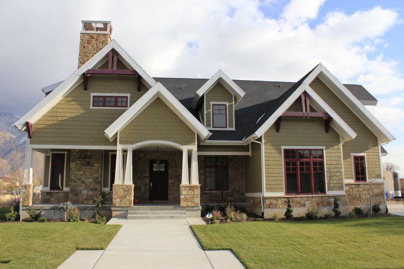 American Craftsman архитектура