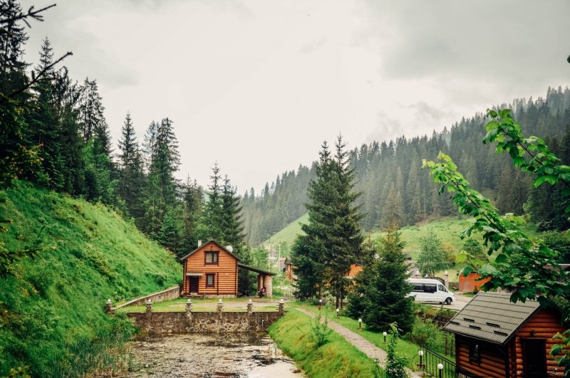 Усадьба в Карпатских горах