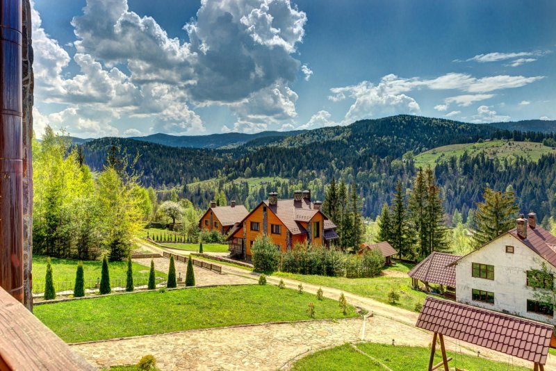 Украина Карпаты дом
