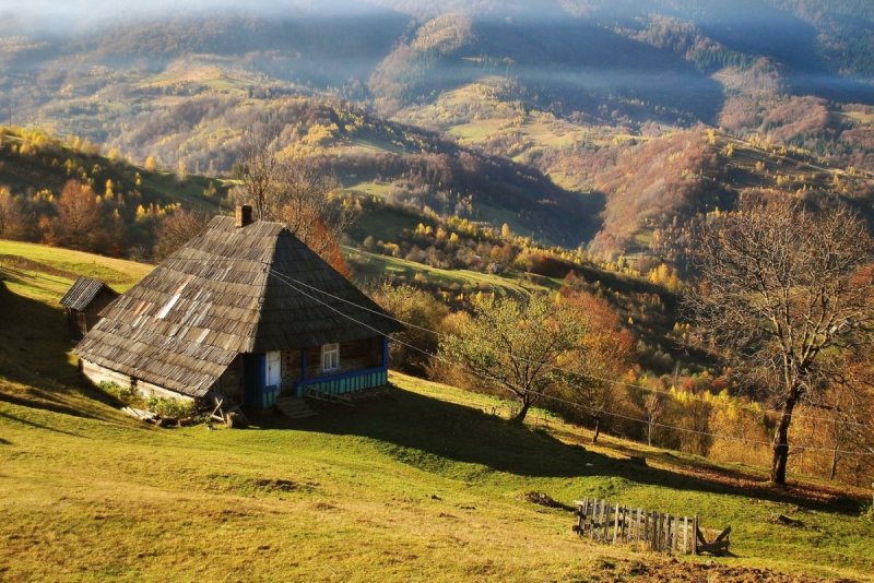 Карпатские горы Польша