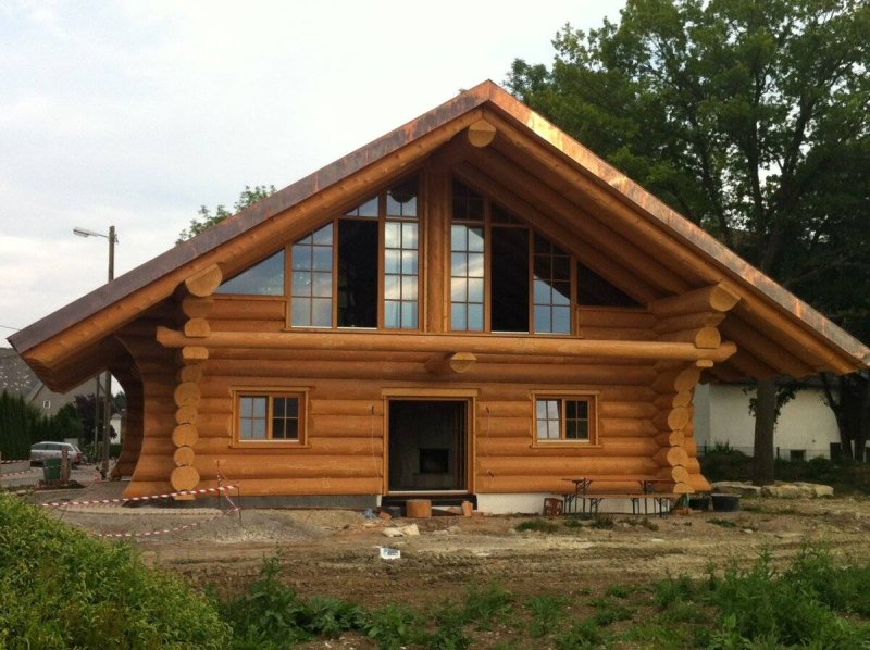 Дом 120 м2 одноэтажный деревянный дом