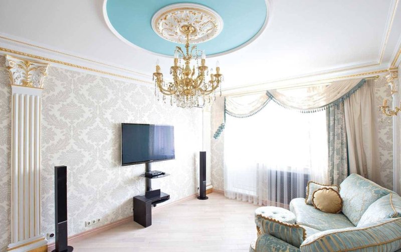 Интерьер гостиной 14м2