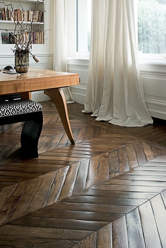 Herringbone parquet