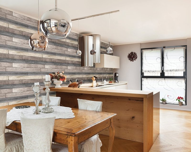 Панель МДФ Interior 3d дуб стоунвуд