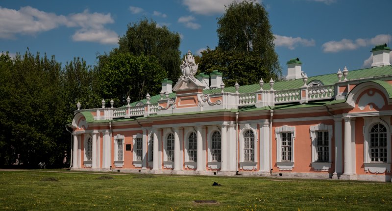 Осень в Кусково голландский домик