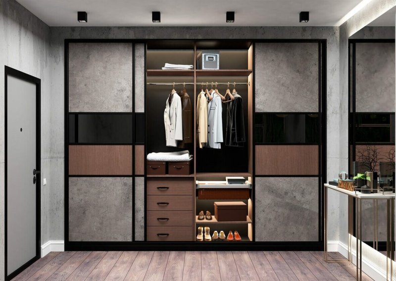 Шкаф ikea с распашными дверьми 120x58x236