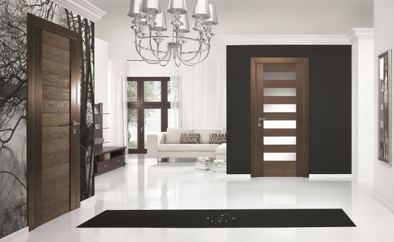Дверь эко порта 22 Light Sonoma Magic ROG 200*60