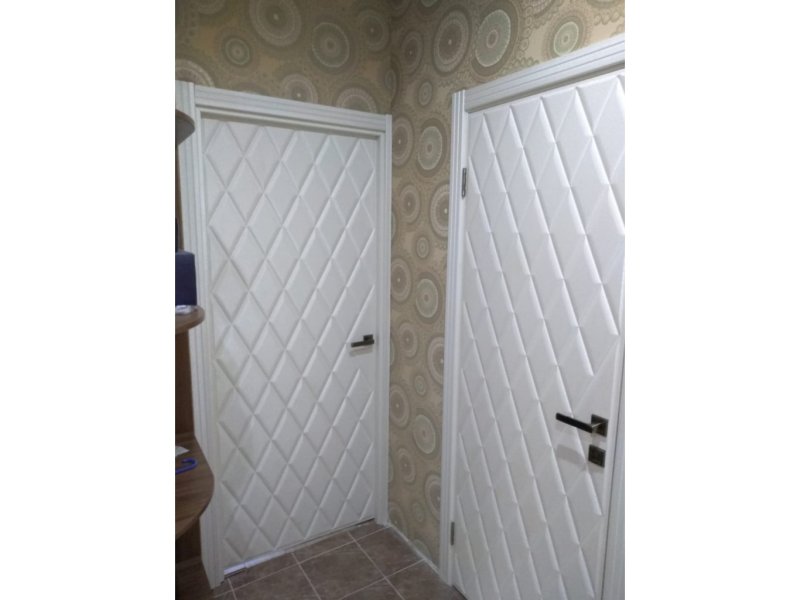 Ульяновские двери Regidoors Алина-2 белая эмаль + Золотая патина