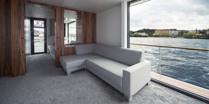Houseboat интерьер