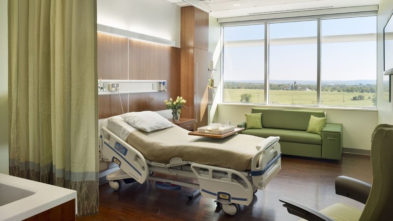 UCSF Medical Center палаты