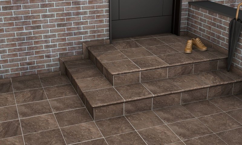 Плитка Базовая Frankfurt Bodenfliese blaugrau 31×31