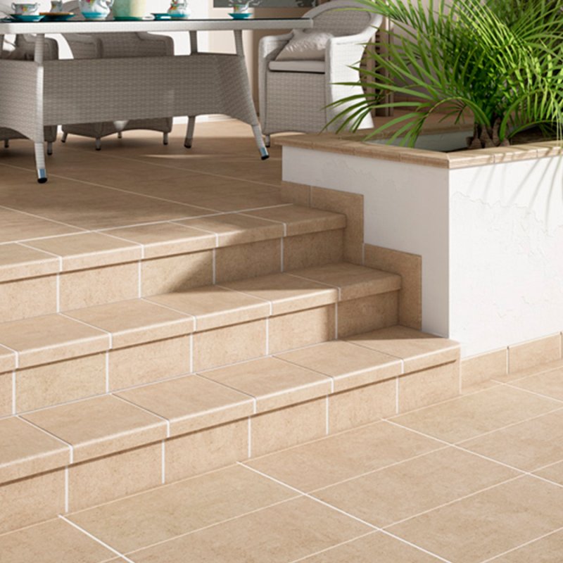 Ступень Gresmanc Evolution Peldano recto EVO Beige