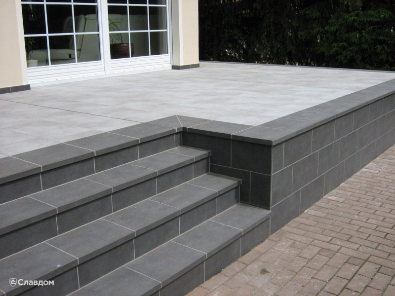 Ступень клинкерная Stroeher Keraplatte Asar 645 Giru