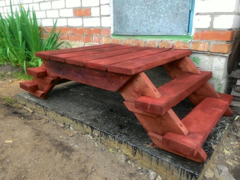 Ступеньки из подручных материалов