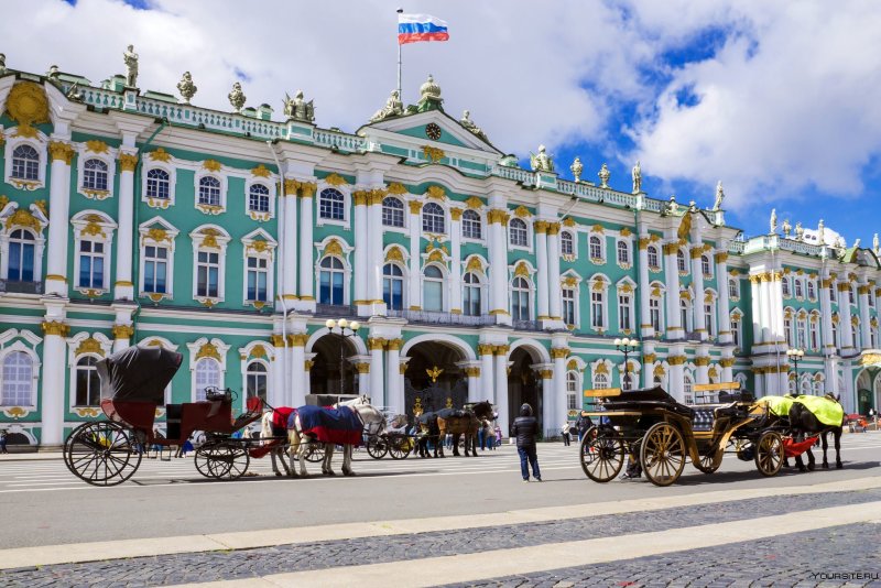 Зимний дворец Эрмитаж Растрелли