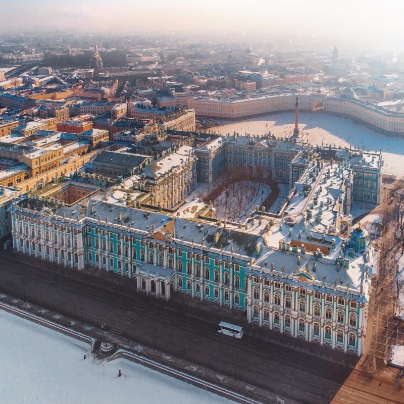 Зимний дворец Эрмитаж Растрелли
