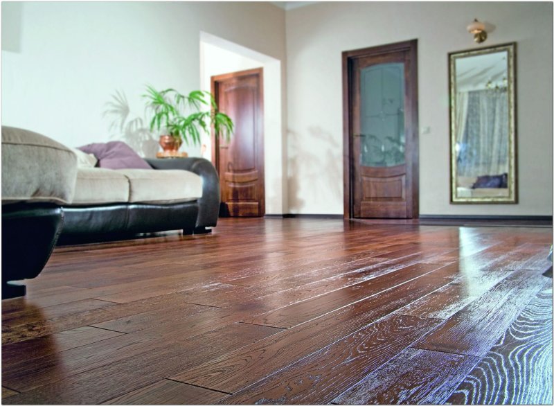 Ламинат quick Step Classic CLM 4092 дуб горный темно-коричневый
