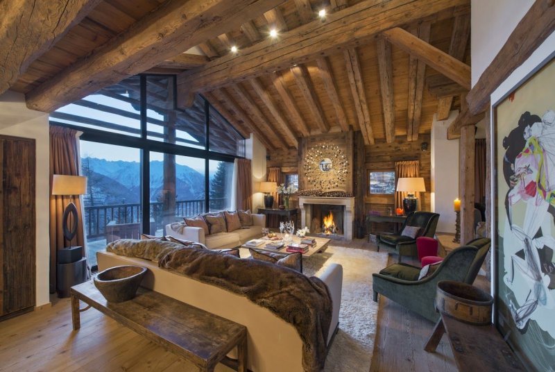 Verbier Chalet Interior