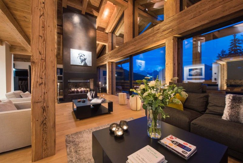Swiss Chalet Interiors