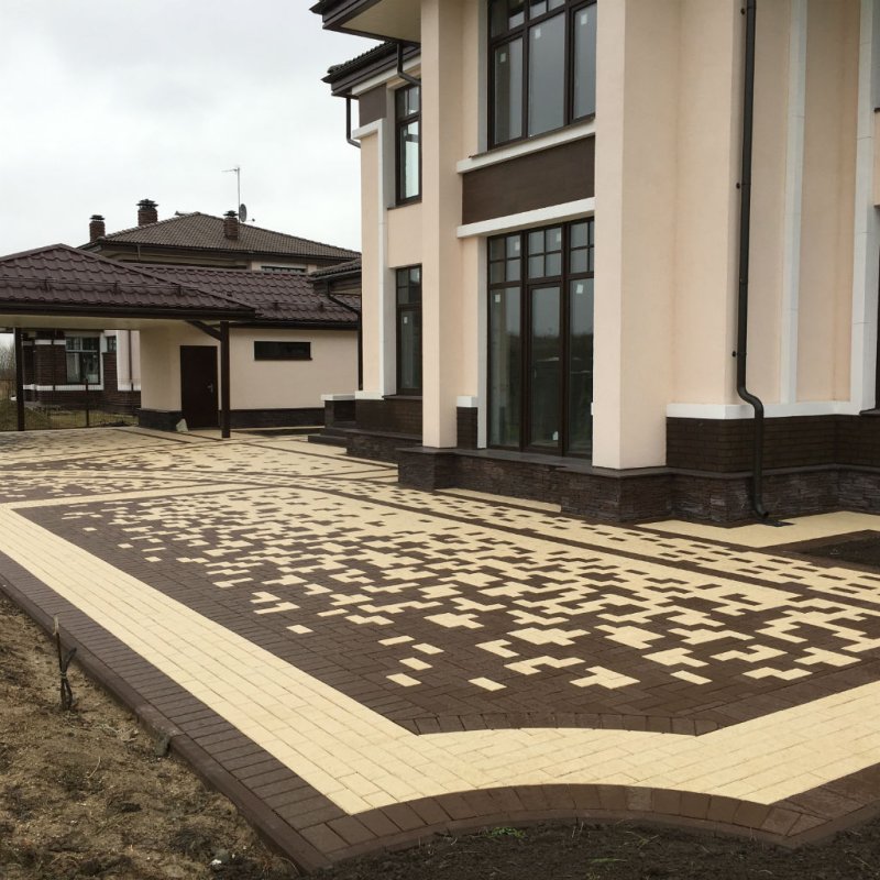 Красивая тротуарная плитка