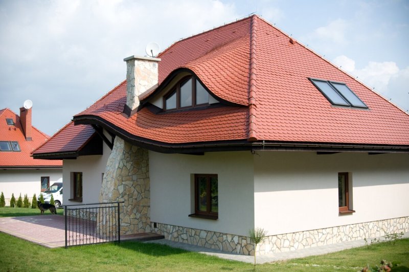Ломаная мансардная крыша