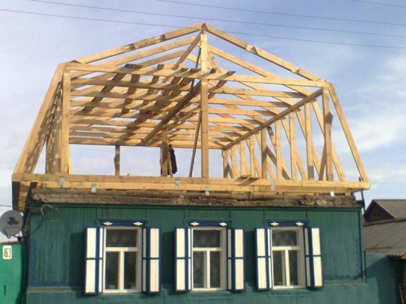 Фронтонная крыша Алан