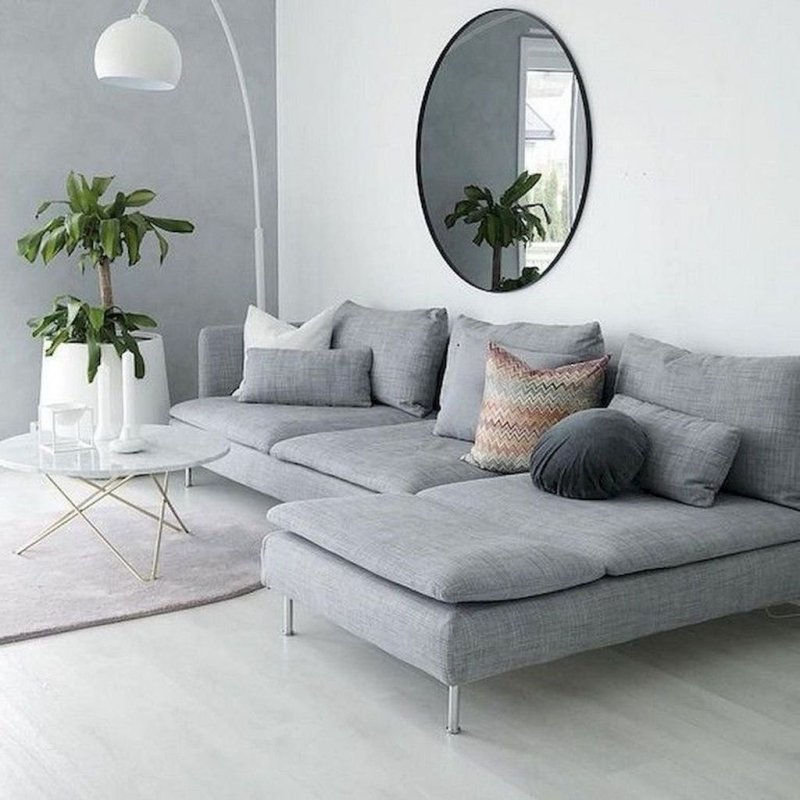 Диван ikea Söderhamn в интерьере