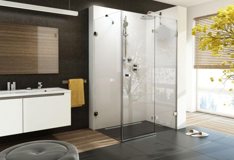 Ravak Brilliant BSDPS 120х80 r transparent